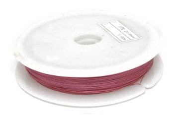 Jewellery rope 0.38mm Pink Spool 100 meters