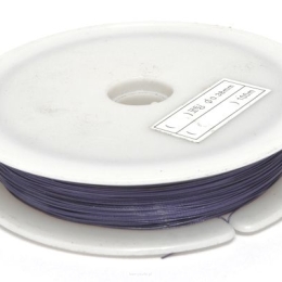 Jewellery rope 0.38mm light violet Spool 100 meters