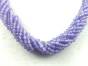 Jade balls facetted 4mm lavender cord approx. 40cm