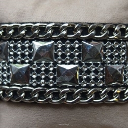 Bransoletka Rzemień Eko Skóra 19cm