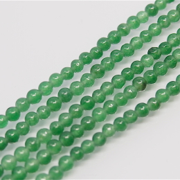 Jade Balls 3mm Green Rope 38cm