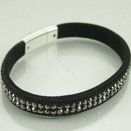 Bransoletka Rzemień Eko Skóra 19cm