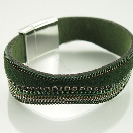 Bransoletka Rzemień Eko Skóra 19cm