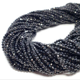 Cyrkon Kulki Fasetowane 3 mm Diamentowy Szlif 