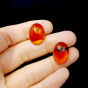 Kaboszon Preciosa Pomarańczowy Owal 13x18 mm  - 2