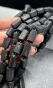 Turmalin Czarny Matowy Szerl Skoryl Słupek  9x15 13x8 mm - 2