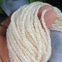 Perła Naturalna Ecru Oponka 3x1,5 mm  - 2