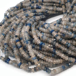 K2 Oponki Fasetowane 4,5x2 mm Sznur 40 cm