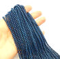 Hematyt Granatowy Kule 3 mm Matowy Sznur 40cm Kuleczki - 2