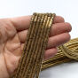 Hematyt Walec 4x1 mm Stare Złoto - 2