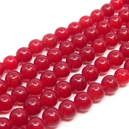 Jade Multicolor balls 10mm Pink