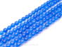 Jadekugeln 4.5mm marineblau Seil 38cm