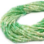 Chryzopraz Kostka Fasetowana 2.8 mm 