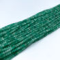 Szmaragd Oponka Fasetowana 3x2 mm Sznur 40cm  - 3