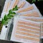 Perła Naturalna do Wklejania Rózowa 9x9,5 mm Sztuka Kaboszon - 3