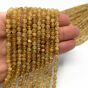 Kwarc z Rutylem Kule 4.5 mm Sznur 40 cm - 3