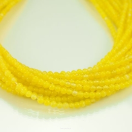 Jade Balls 3mm Yellow Rope 38cm