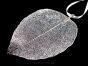 Wisiorek Liść Naturalny Srebrny 6x10 mm - 2