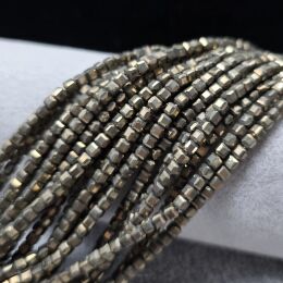 Piryt Kostka Fasetowana 3,5 mm
