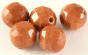 Desert Sand Balls 10mm facettiert Seil 40cm, 38 Steine