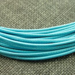 Sznurek Woskowany 2mm Błękitny 120cm