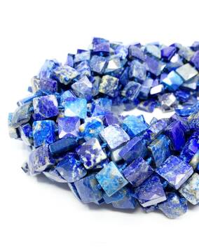 Lapis Lazuli Kostka Błysk 11-11x5 mm