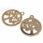 Zawieszka Drzewo Ornament 21mm  Złoto  - 3