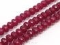 Jadeit Bordowy Oponka 8x5 mm