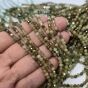 Granat Zielony Grossular Kulka Fasetowana 3  mm  - 2