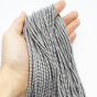 Hematyt Oponki 3,2/2mm Srebro Matowy Sznur 40cm - 2