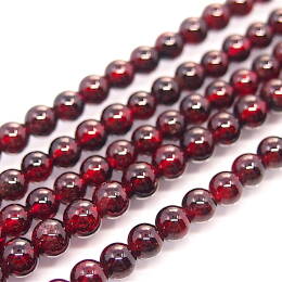 Granat  Kulka Gładka 4 mm 