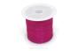 Jewellery Silicone Rubber 0.5mm Fuchsia Spool 15 meters