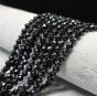Onyks Kule Fasetowane 6 mm Sznur 40cm 