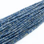 Szafir Kostka Fasetowana 3x3mm  - 3