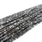 Obsydian Złocisty Kostka Fasetowana 3x3 mm - 2
