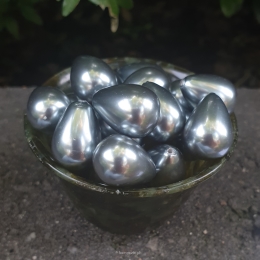 Perła Majorka Łezka Srebrna 13x18 mm Sztuka