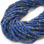 Lapis Lazuli Oponka Fasetowana 3,5x1,5 mm Sznur 40cm