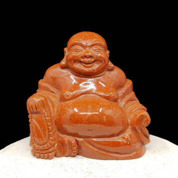 Rzeźba, Budda, Piasek Pustyni, 8x6,8x4,7 cm