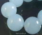 Jade Pastel Blue Balls 14mm Cord 28pcs