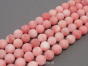 Jade Matt beads 8mm Pink cord 40cm