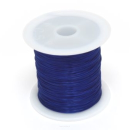 Jewellery Silicone Rubber 0.5mm Navy Blue Spool 15 meters