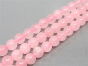 Quartz rosa, 12mm Perlen, Seil 40cm, 33-Ball