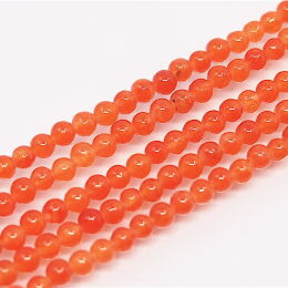 Jade Balls 3mm Dark Pink Rope 38cm