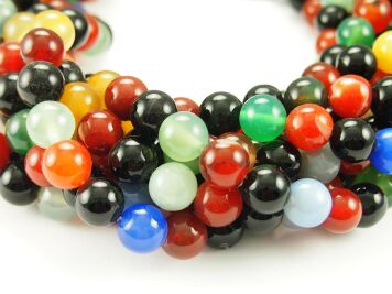 Agat Multicolor Kule 10 mm