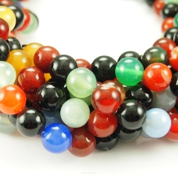 Agat Multicolor Kule 10 mm