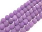 Jadeit Matowy Kulka 10 mm Fioletowy