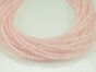 Jade Balls 3mm Bright Rose Cord 38cm - 2