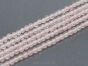 Jade Balls 3mm Bright Rose Cord 38cm