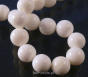 Pastel Jade Kugeln 12mm Weiß Schnur 33pcs