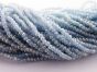 Fianit Oponki Fasetowane 3/2 mm Błękitne